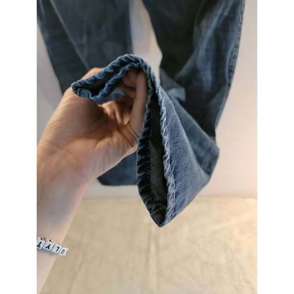 Dkny Denim Blue Jeans Plus womens 38x31x11 Bootcut 5 Pocket - Picture 5 of 6